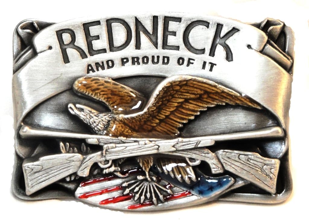 redneck belt buckle