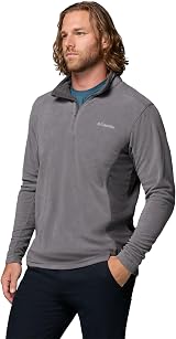 Columbia Klamath Range II Half Zip Pullover City Grey Shark XL view 3