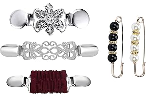 HANIFOREVER Fashion Dress Clips Back Cinch,Shirt Cardigan Sweater Shawl Chatelaine Clips to Hold Sweater Together,Waist Cincher Clip for Clothing,Clothes Clips to Tighten Dress,Dress Cincher for Back of Dress