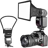 Neewer Camera Speedlite Flash Softbox and Reflector Diffuser Kit for Canon Nikon and Other DSLR Cameras Flashes, Neewer TT560