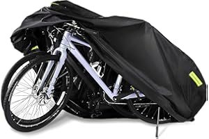 Bike Cover for 1, 2 or 3 Bikes Outdoor Waterproof Bicycle Covers 420D Heavy Duty Ripstop Material Offers Constant Protection 