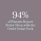 Owlet Smart Sock 3 Baby Monitor Heart Rate Oxygen Sleep Tracking Ocean Green view 5