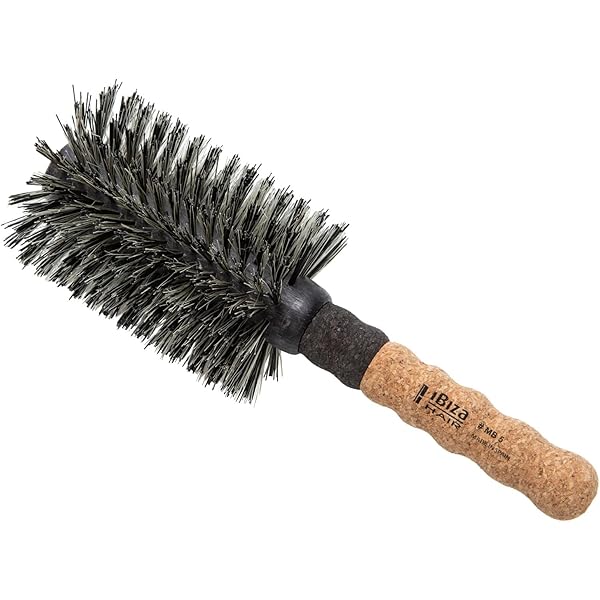 Amazon.com: Ibiza Hair Round Boar Bristle Brush (G17-65mm