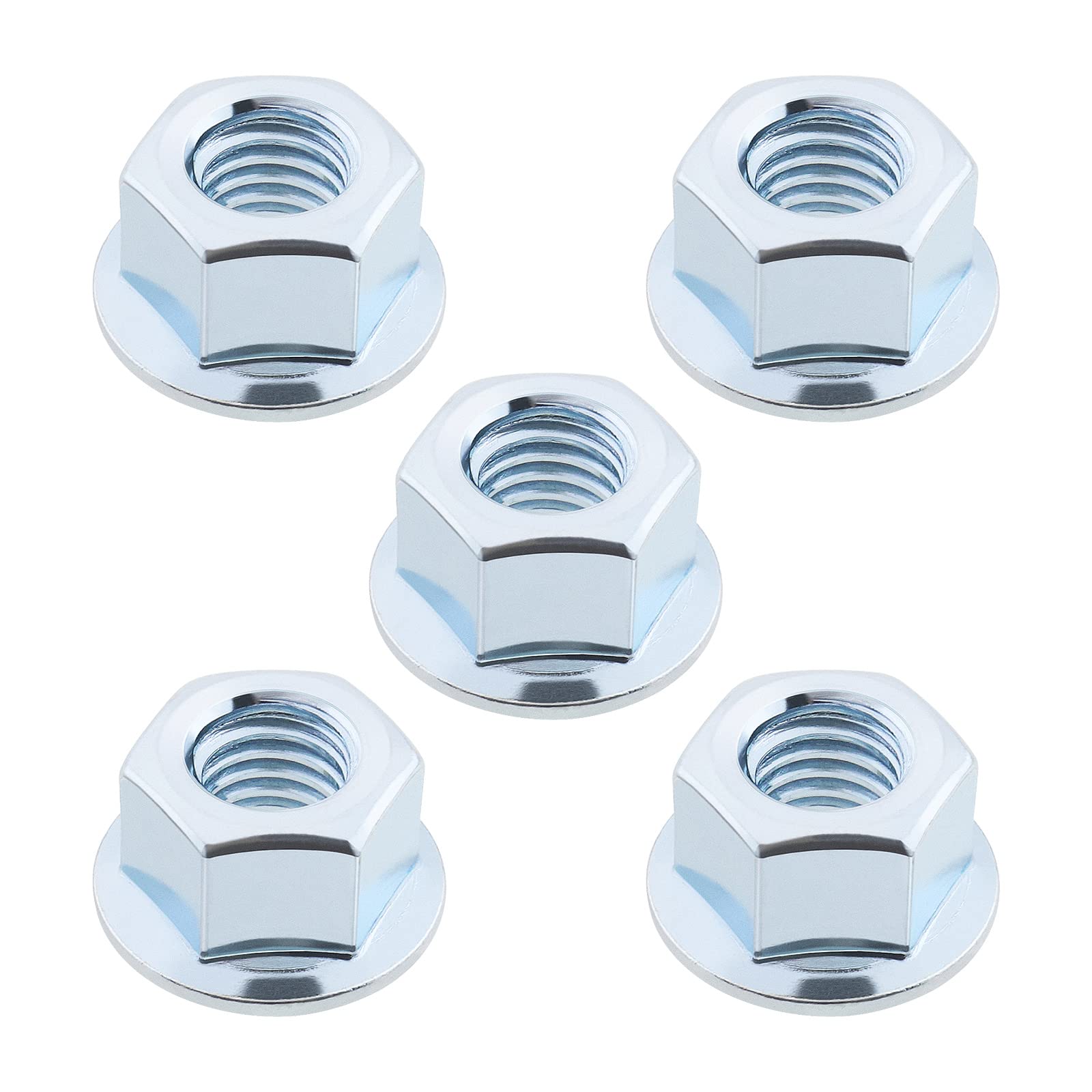 VGOL 5Pcs Bar Nut Kit Replacement 503220001 Compatible with Husqvarna Compatible with Dolmar Compatible with Echo Side Cover Screw Nuts