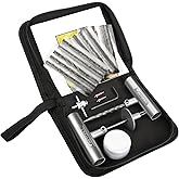 BETOOLL Tire Repair Kit, 24 Pcs Professional Heavy Duty Universal Emergency Flat Tire Repair Kit to Fix Punctures, for car Mo