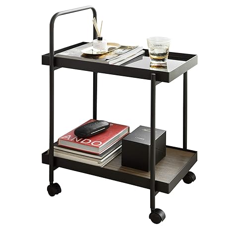 Kuchenwagen Schwarz Metall - Küche 2020