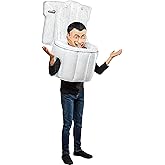Rubies Skibidi Toilet: Skibidi Toilet Blow Up Costume for Kids, Boy's One Size