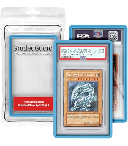 Amazon.com: GradedGuard Graded Card Screen Protector 3-Pack for PSA | UV  Protection | Crystal Clear | Scratch Resistant | Applies Directly to Slab |  Install Kit : Toys & Games