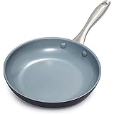GreenPan Lima Healthy Ceramic Nonstick, Frying Pan/Skillet, 8", Gray