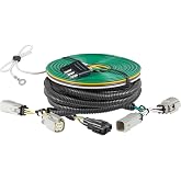 CURT 58992 Custom Towed-Vehicle RV Wiring Harness for Dinghy Towing, Compatible with Select Bronco