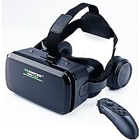 Cell Phone Virtual Reality (vr) headsets, VR EMPIRE VR Headset, Phone VR Headset VR Headset for iPhone VR Headsets for Phone