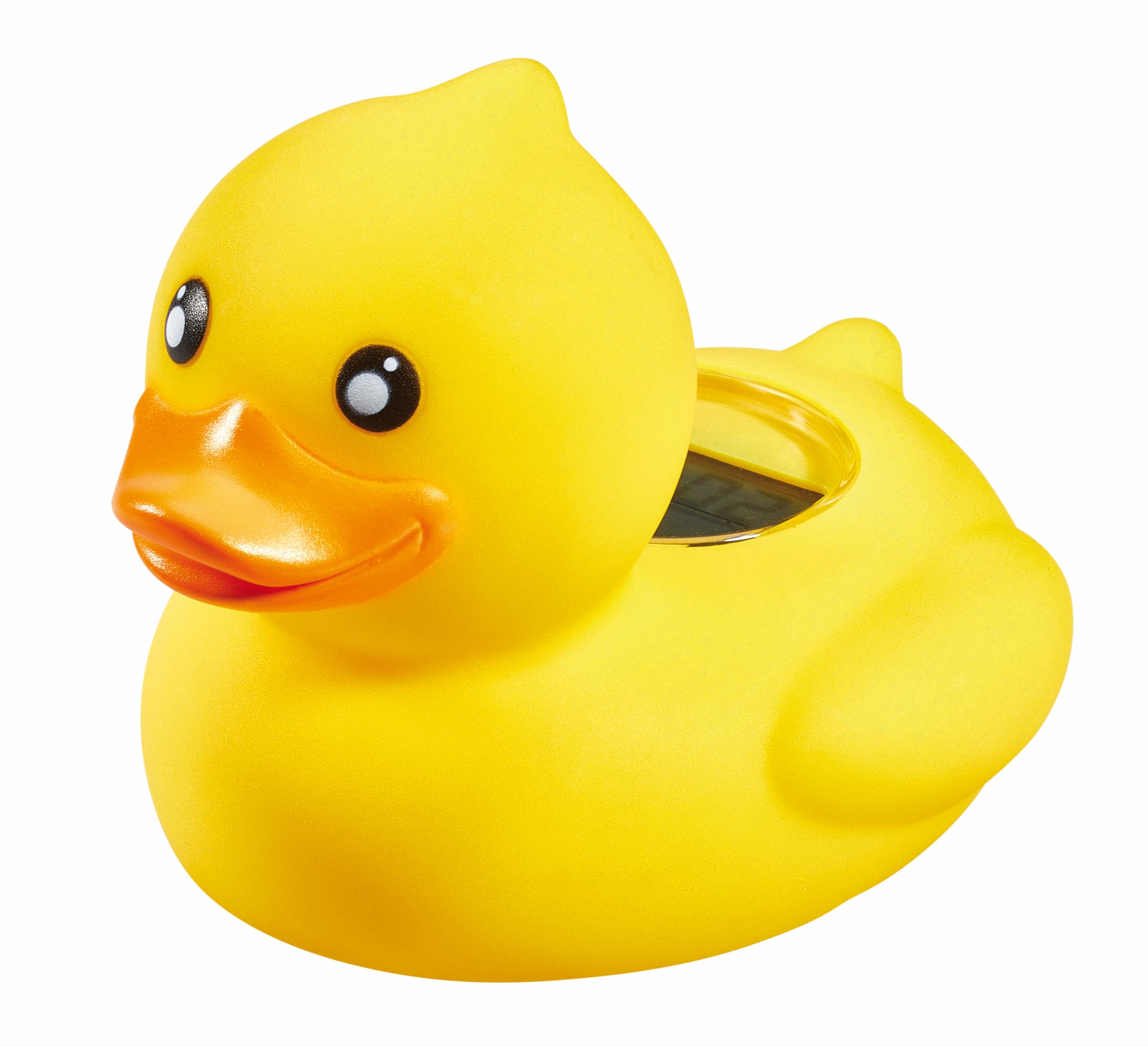 TFA Dostmann DUCKY 30.2031.07 Digital Bath Thermometer, Bath Duck, for Monitoring Water Temperature, Bath Fun, Heat Alarm, Yellow