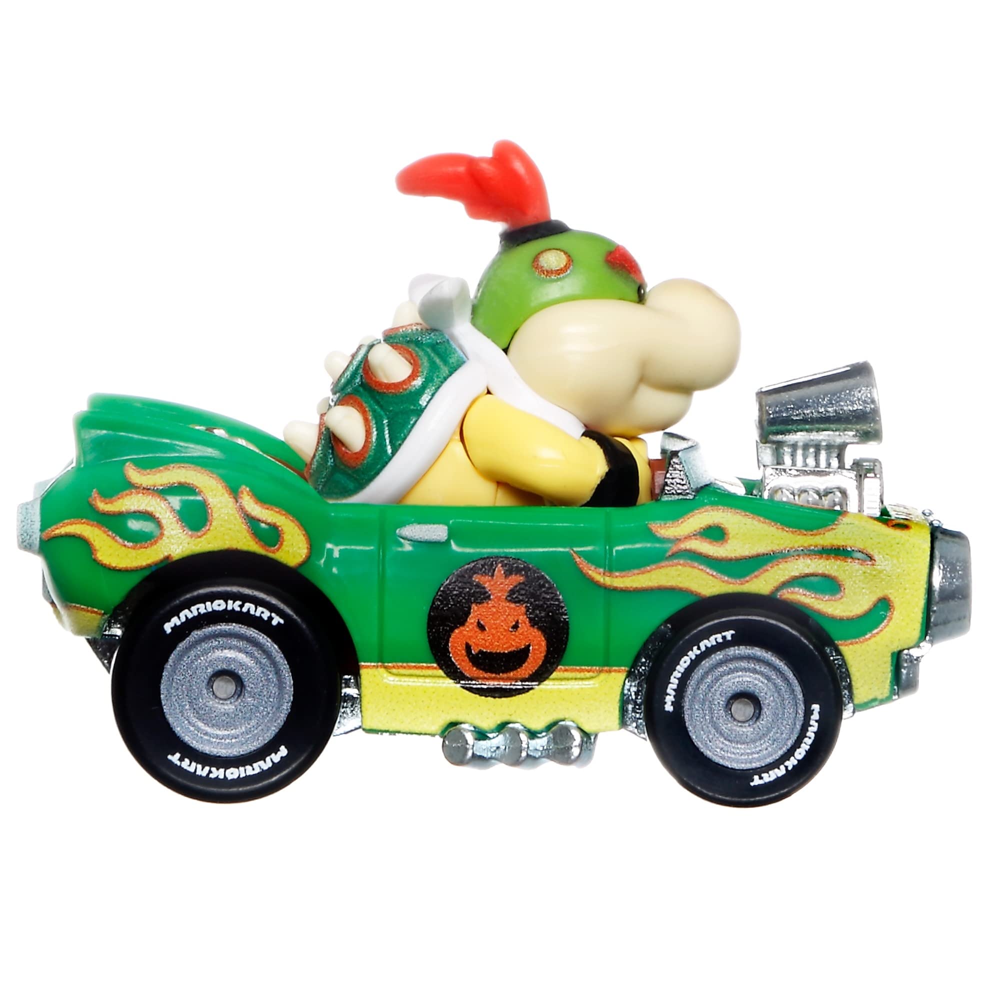 Hot Wheels Mario Kart 1:64 Scale Replica Die Cast - Bowser Jr. Flame Flyer