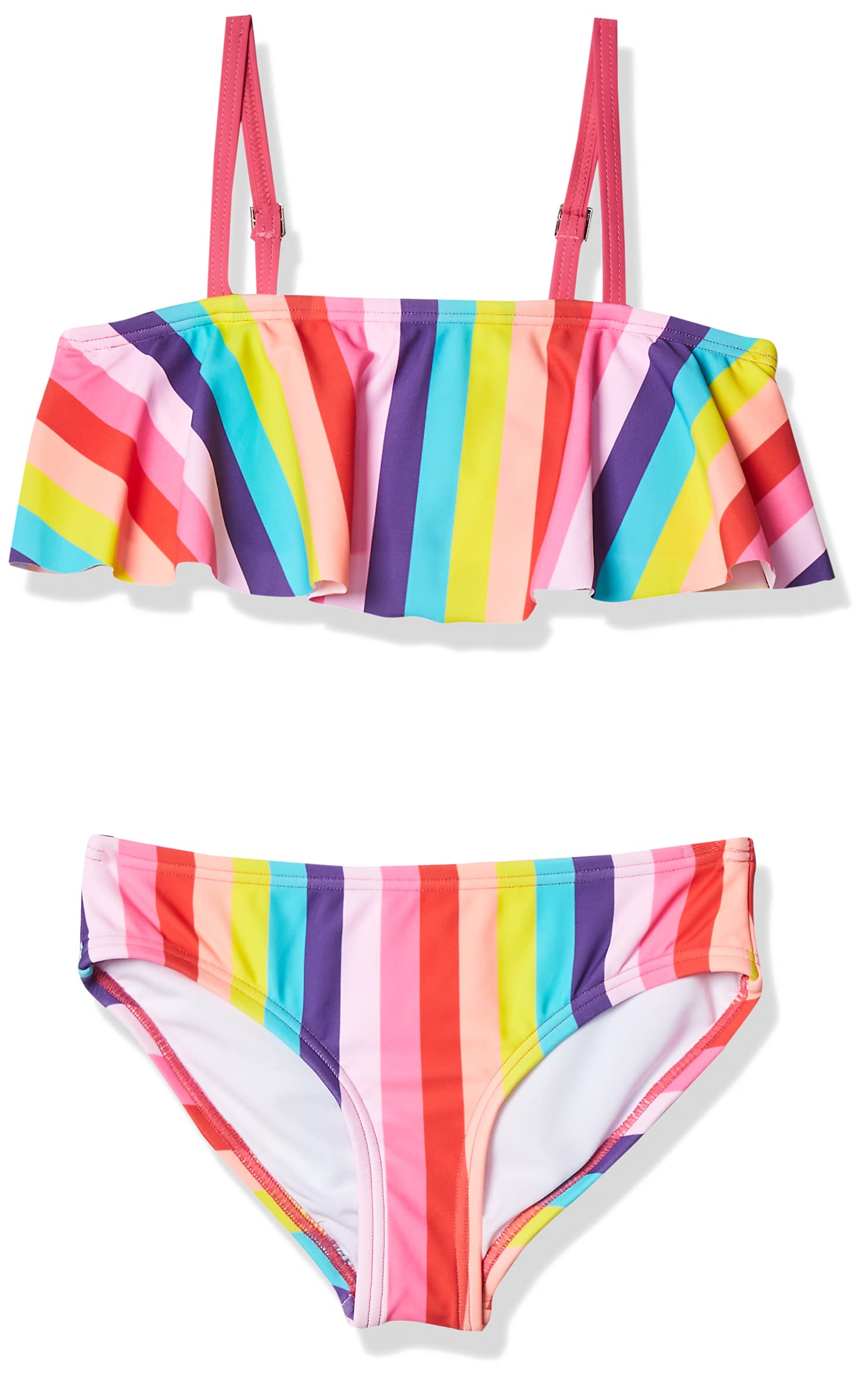 Kanu Surf Girls Willow V-Neck Bikini - 2-Piece Tie-Dye Swimsuits, UPF 50+, Sizes 2-14 - View #8