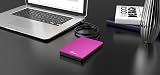 Sonnics 320GB Pink USB 3.0 Portable External Hard Drive view 5