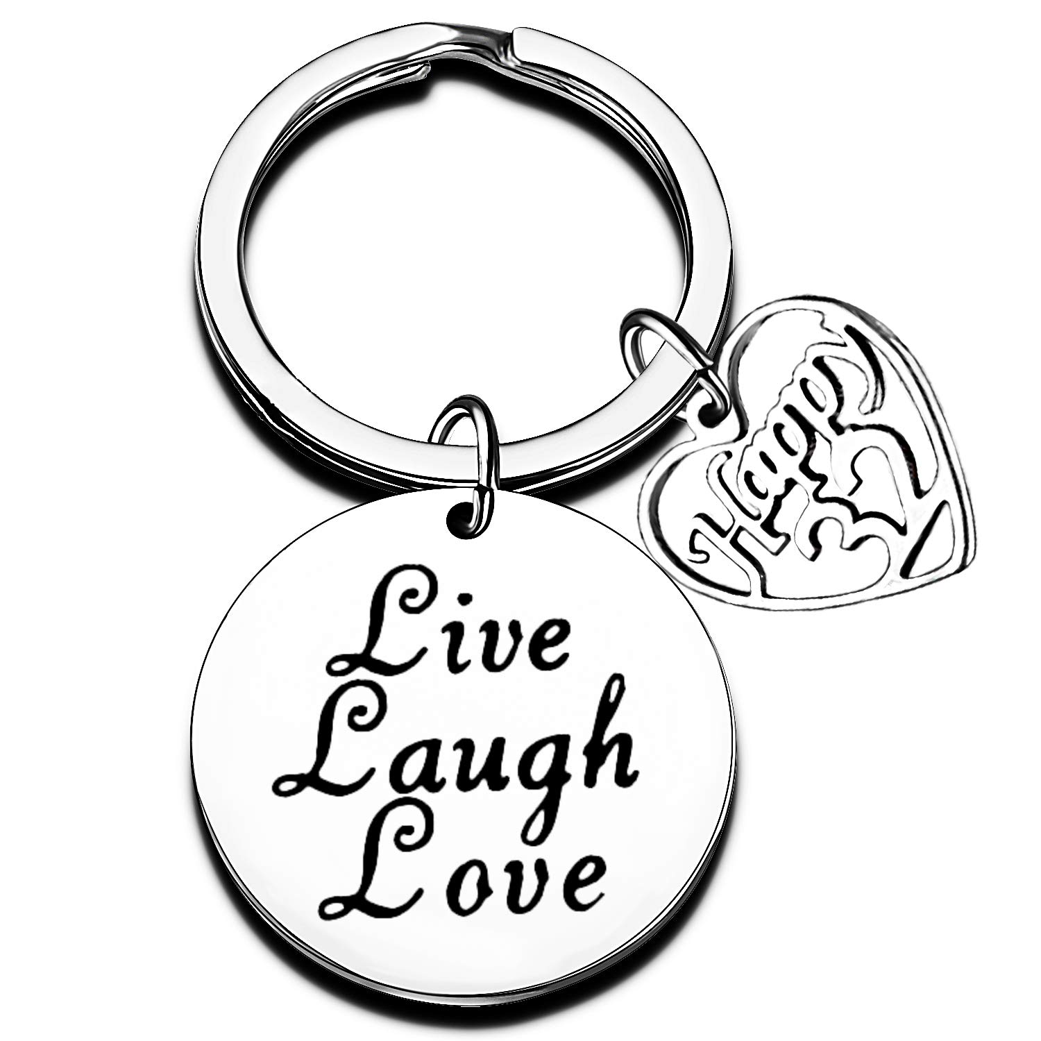 Birthday Gifts For Women Men Girls Boys Birthday Keyring 13th 16th 18th 20th 30th 40th 50th 60th 80th Birthday Key Ring Gifts Friends Family Inspirational Birthday Presents (32nd) — image 1