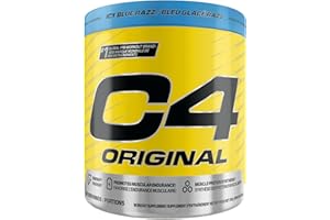 Cellucor C4 Original Pre Workout Powder - Sugar Free Preworkout Energy for Men & Women - 150mg Caffeine, Beta Alanine, Creati