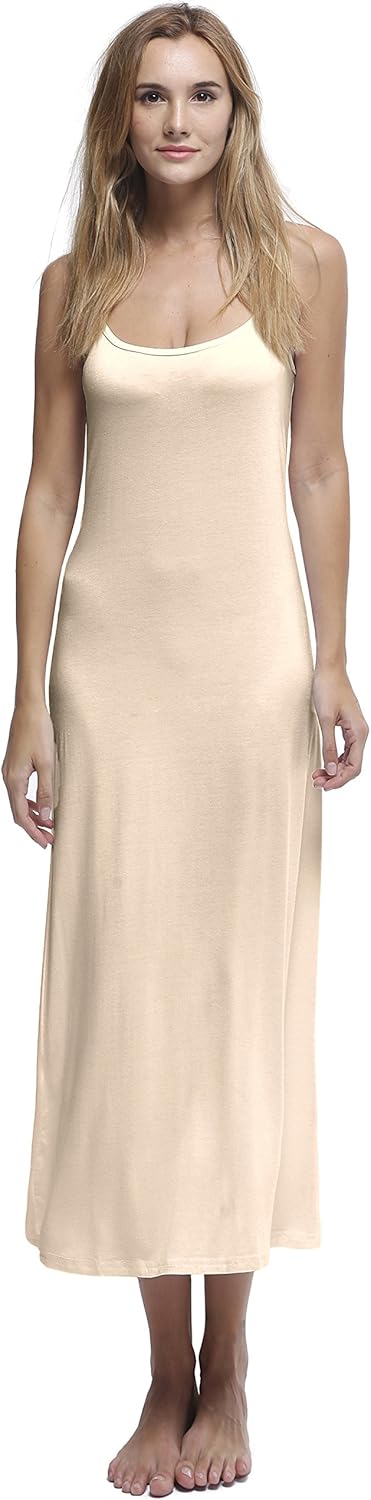 womens long slip dress