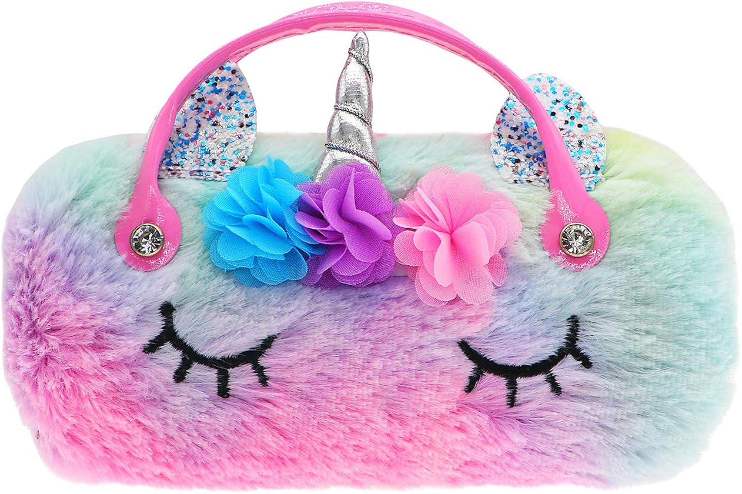 Kids Girls Boys Eyeglass Case Glasses 