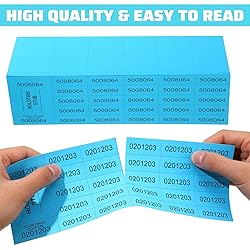 Kosiz 4000 Sheets Raffle Ticket with 25 Bid Numbers