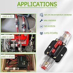 EPLZON 60A Circuit Breaker Switch 30 AMP Fuse