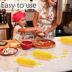 PEOUWNES Stainless Steel Corn Holders - 16 Pack
