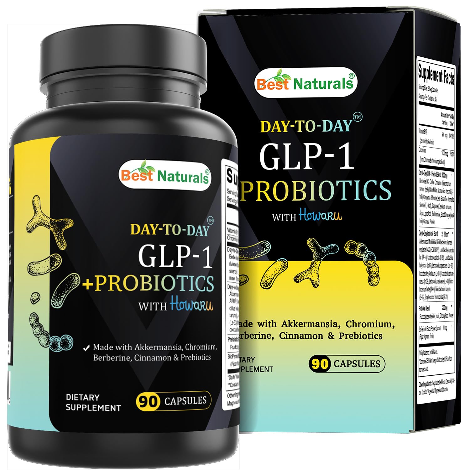 GLP-1 + Probiotics with Howaru