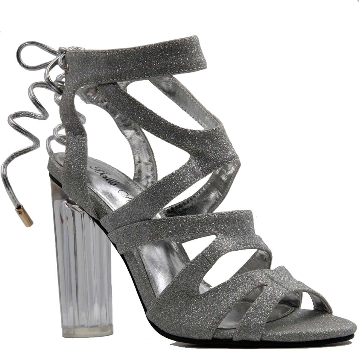 comfortable perspex heels