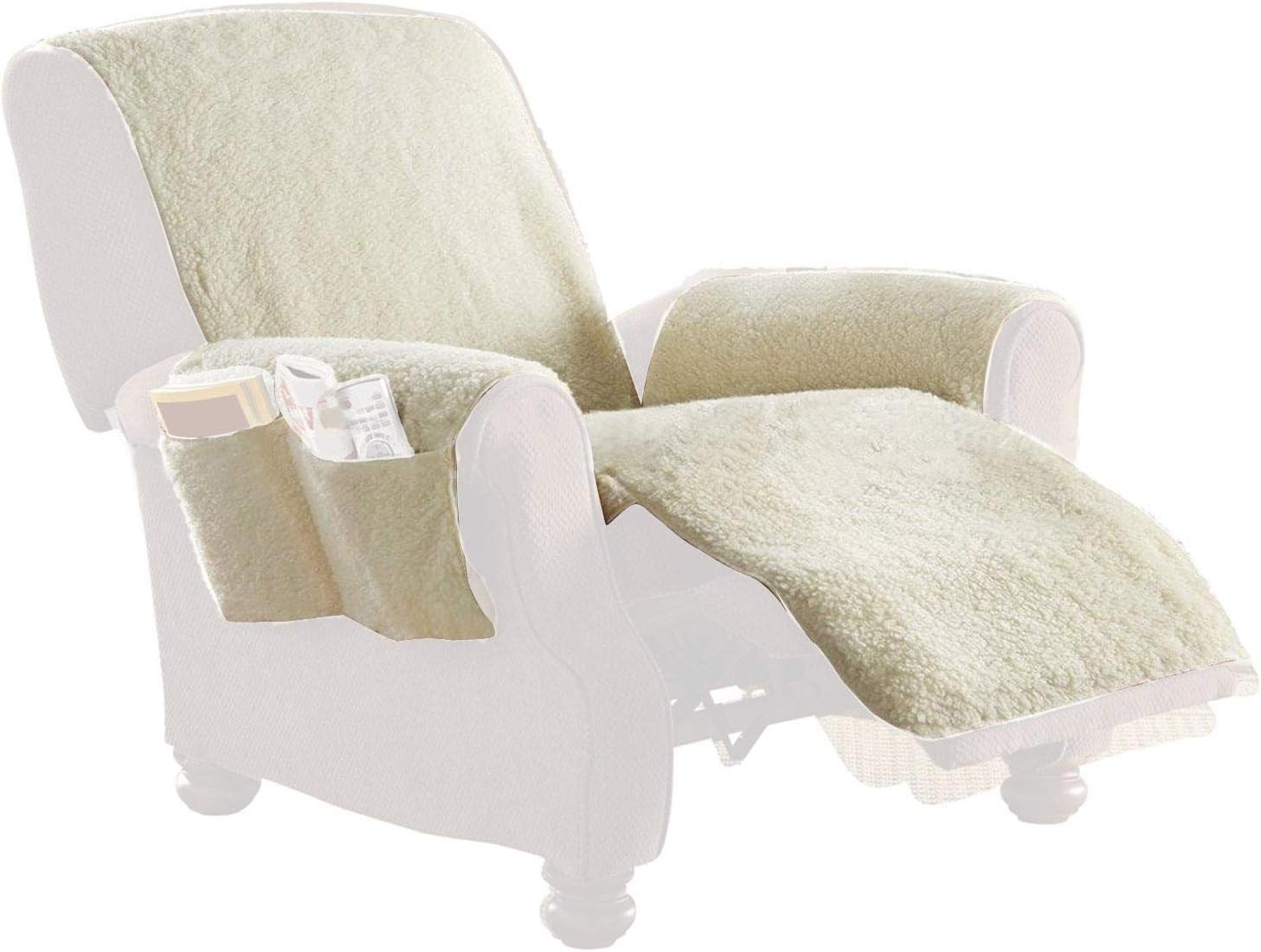 Leisuretime Sofa Cover Recliner Cover Recliner Chair Cover Soft Fur