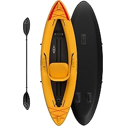 Retrospec Coaster 1 Person Inflatable Kayak, 220lb