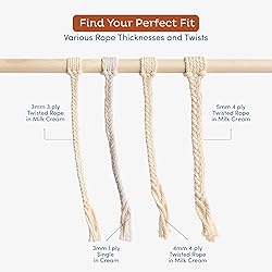 Nook Theory Macrame Cord - 3mm 220 Yards Cotton
