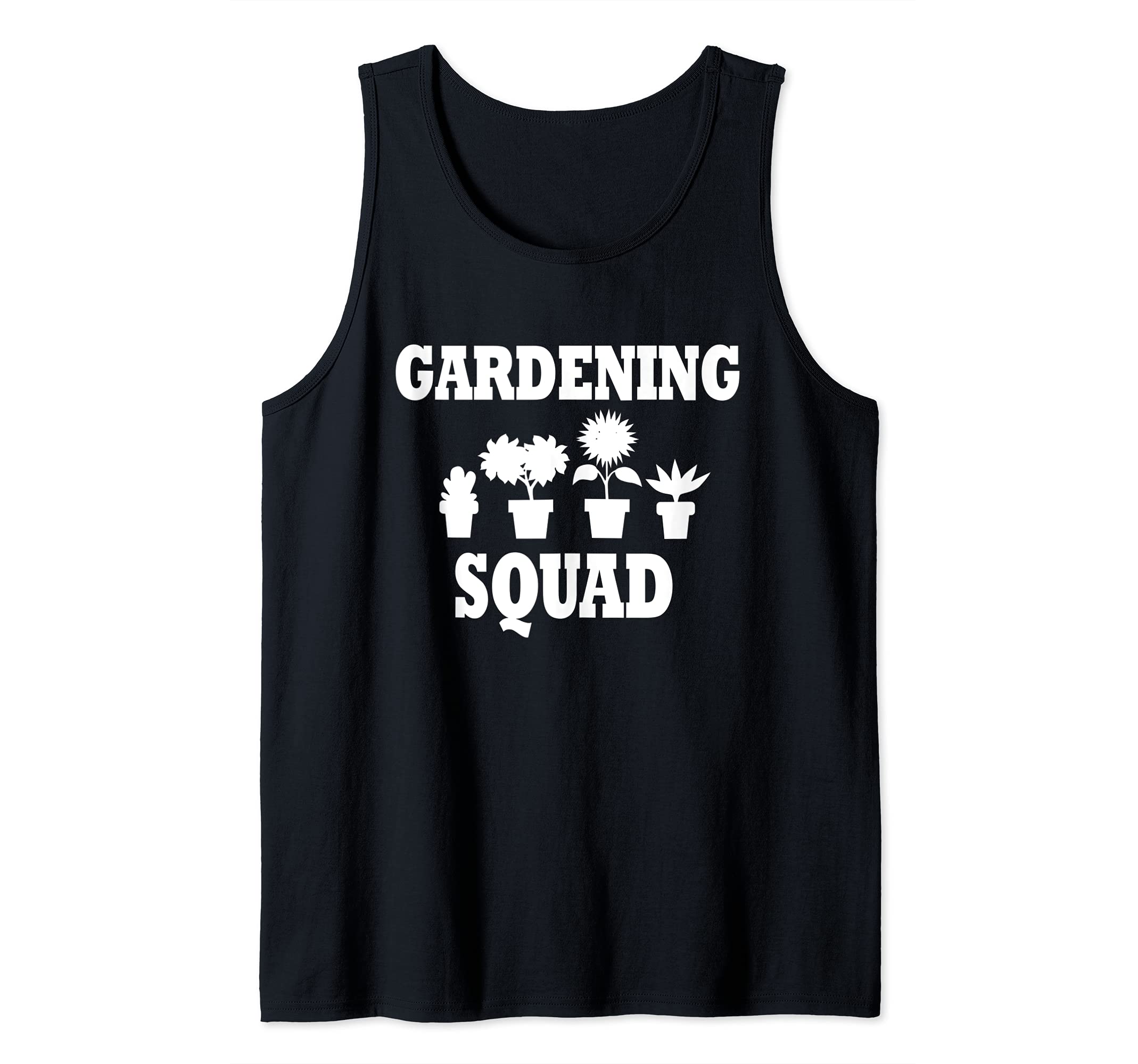 Hobby Gardener Ironic Gardening Squad Plants Tank Top