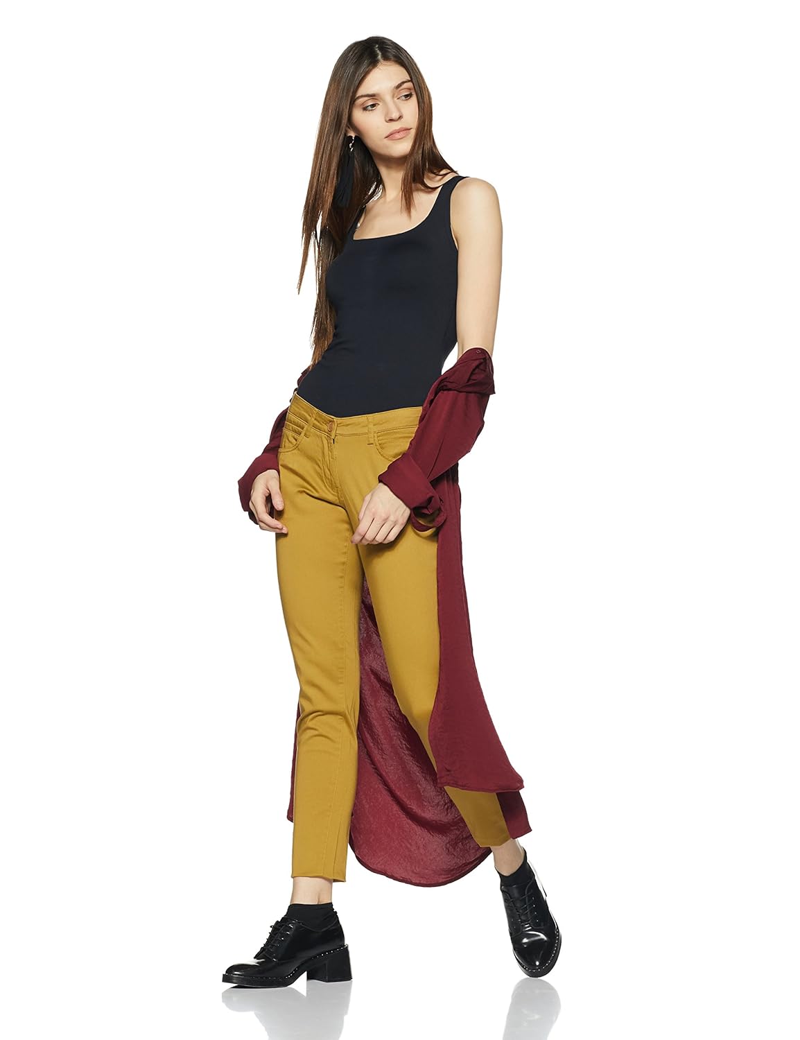 park avenue women's slim fit pants