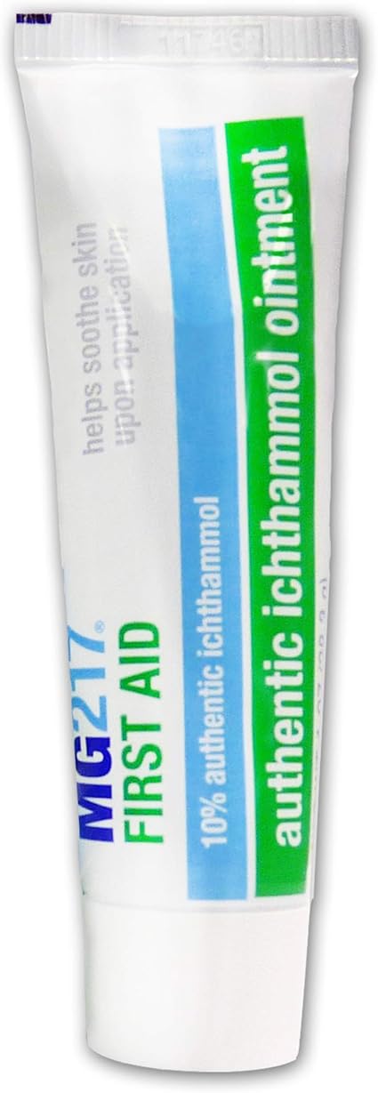 Amazon Com Mg217 10 Ichthammol First Aid Ointment 1 Oz Tube Health Personal Care