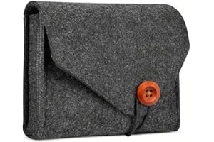 Portable Felt Storage Bag, All-Purpose Carrying Bags, Electronics Accessories Protective Case for MacBook Power Adapter, Mous