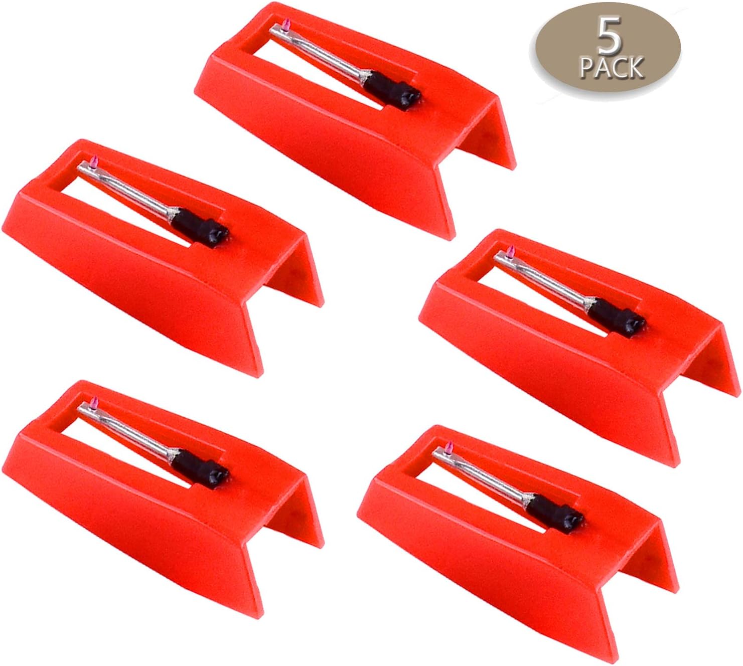 Crosley ION Record Player Needles Replacement 5 Pack Turntable