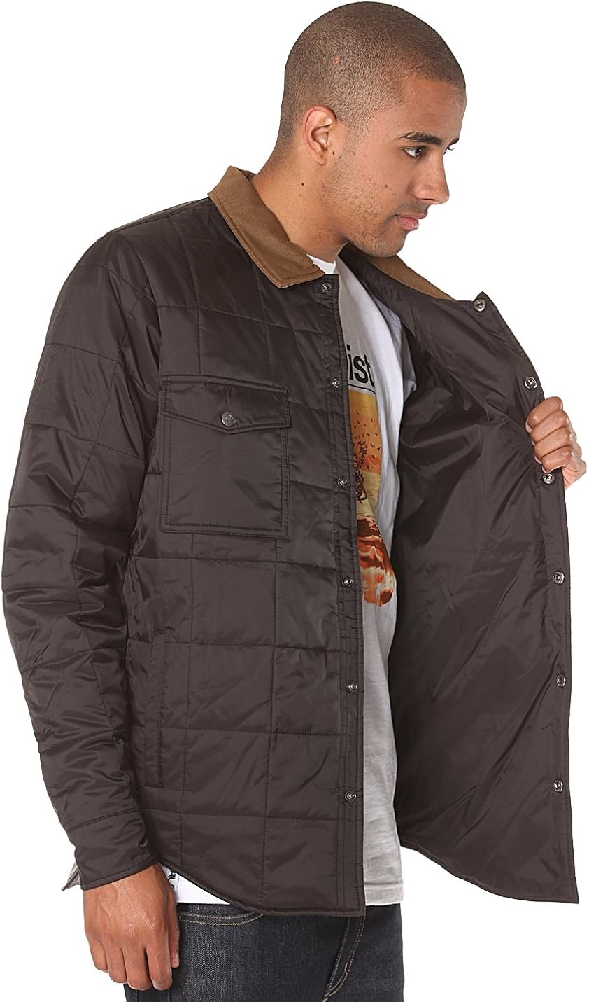 LRG Men's Drifter Puffy Jacket: Clothing