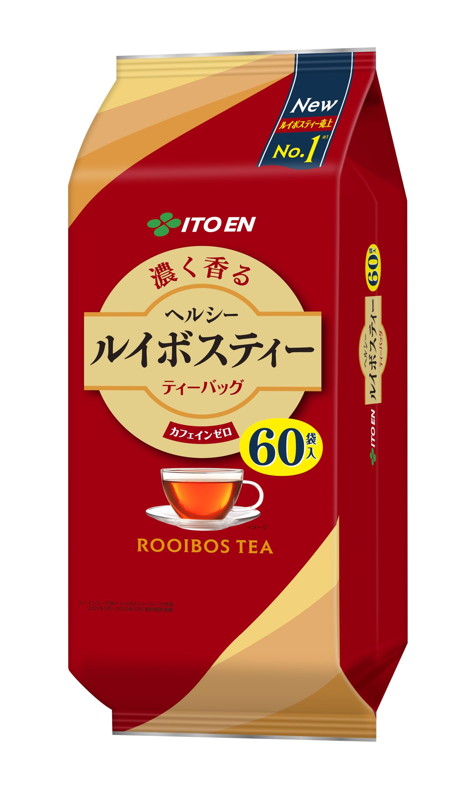 伊藤園 ヘルシールイボスティー ティーバッグ 3.0g×60袋の商品画像