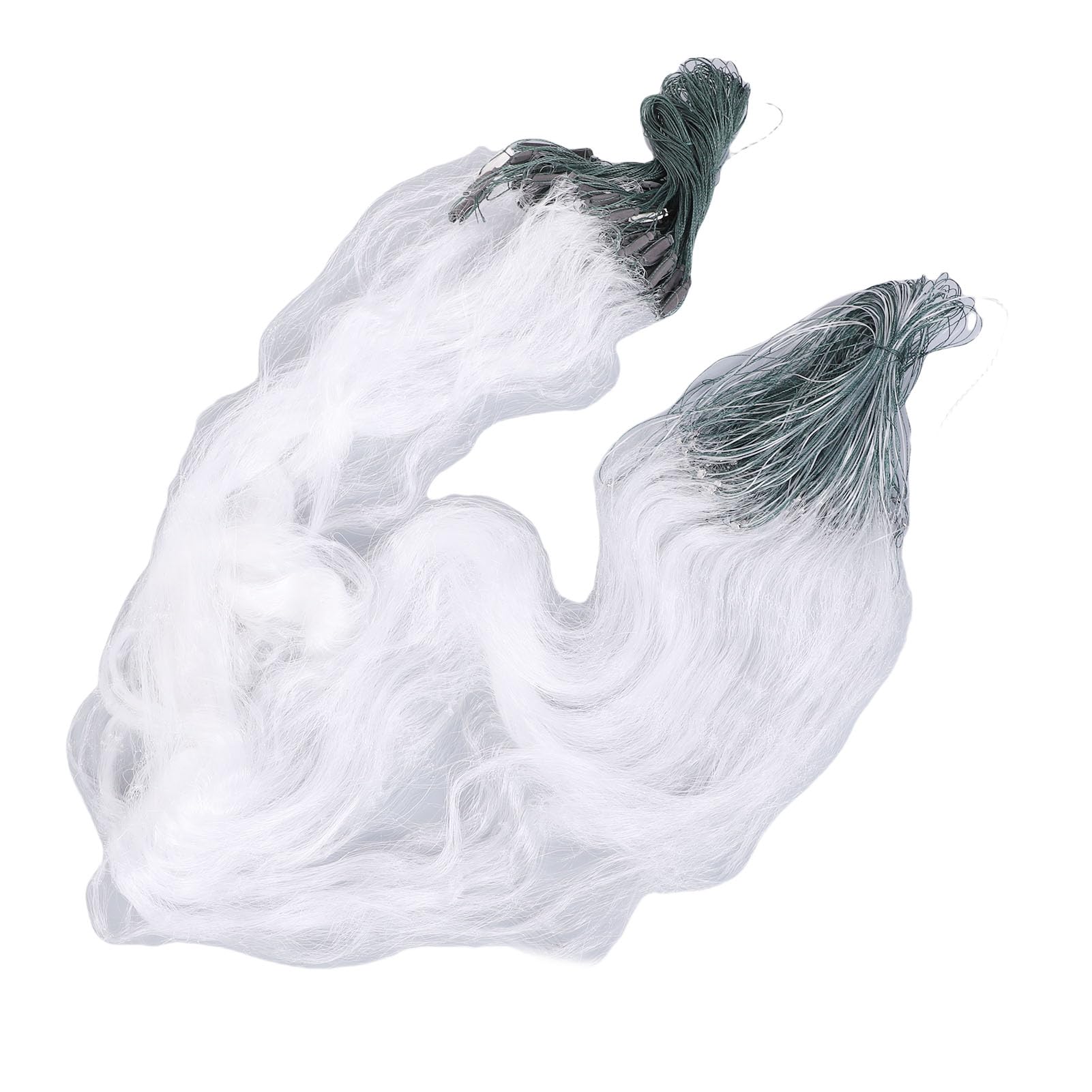 Fishing Casting Net, 50 m Length 1.5 m Height, 3 Layers Nylon Trap, Fish Casting Net, Fishing Net, High Performance Fishing Net with Floating Fishing Accessories (4 Fingers)