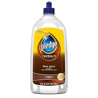 Pledge 11182 Revive It Floor Gloss 27 Ounce Clear Transparent Liquid