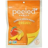 Peeled Snacks Organic Dried Fruit, Mango, 2.8 Ounce, Orange