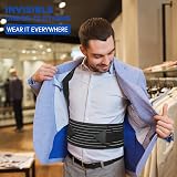 Aollop Posture Corrector for Men and Women Adjustable Back Brace 35-47 in view 6