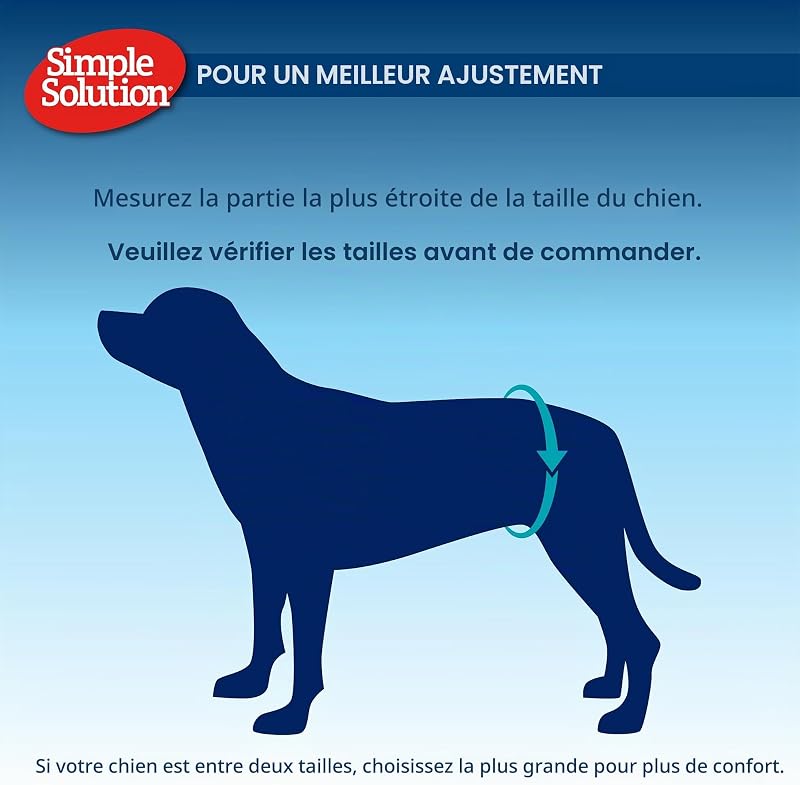 Couches jetables pour Chien mâle S x12