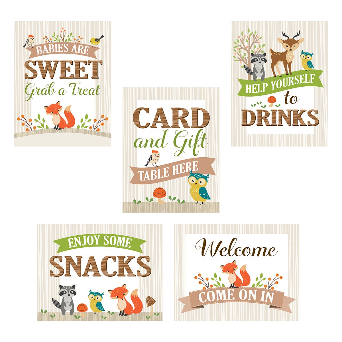 baby shower gift sign