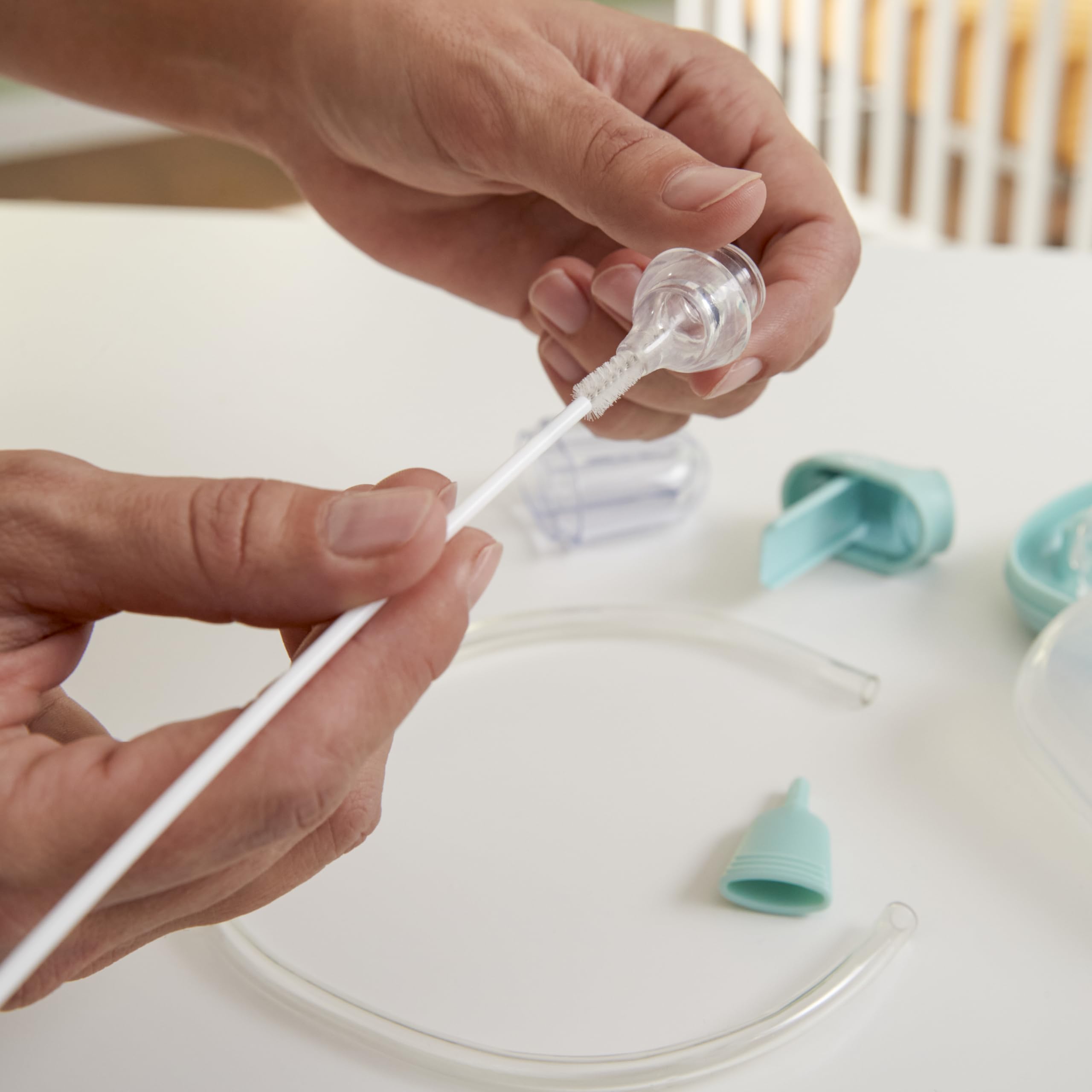 Safety 1st Baby’s 1st SneezyWeezy Kit, BoogEase Nasal Aspirator, 3-in-1 Digital Thermometer, Fuss Free Medspoon, Infant Healthcare Set, Easy-Clean Snot Sucker, Medicine Feeding Spoon