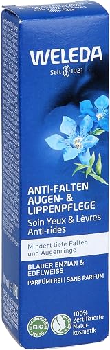 Weleda Contouring Eye Lip Cream Collagen Boost Blue Gentian Edelweiss Vegan 10ml view 5
