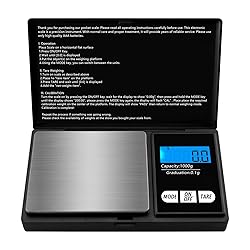 Qicyfeus Digital Small Scale 1000g/0.1g Accuracy