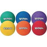 S&amp;S Worldwide Spectrum Playground Balls, 8-1/2 inch, Bright Colors | Friendly Non-slip Design, For All Ages, Summer camps, For Savvy Shoppers, For Multiple Settings