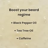 ManCave Blackspice Beard Wash 100ml with Jojoba Hemp Oil - UK Made view 5