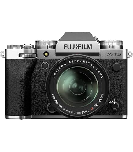 Amazon Canada: Fujifilm X-T5 Mirrorless Camera Body, Silver (16782337)